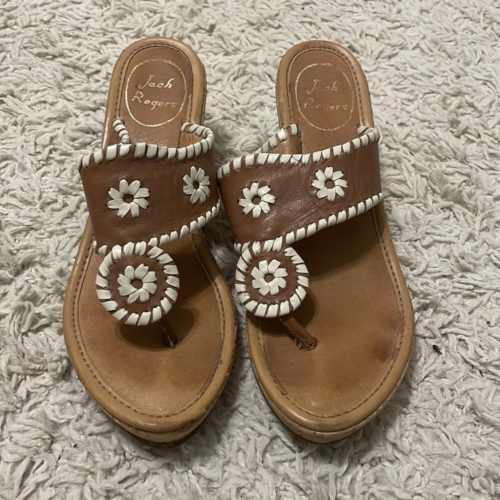 Jack rogers wedges